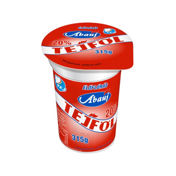Tejföl 315g 20% Abaúj