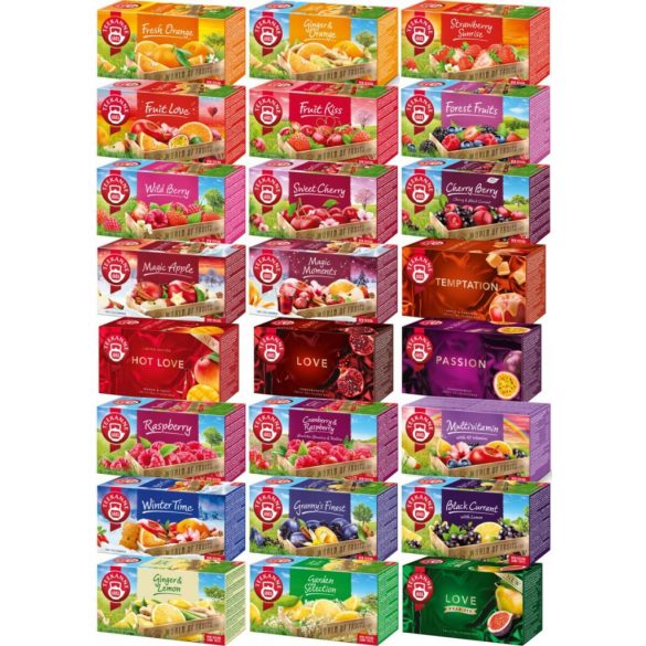 Teekanne gyümölcstea 40-50g (több íz)