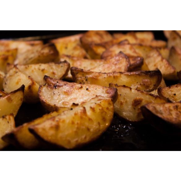 Steak burgonya héjas, fűszeres 2,5kg mirelit 
