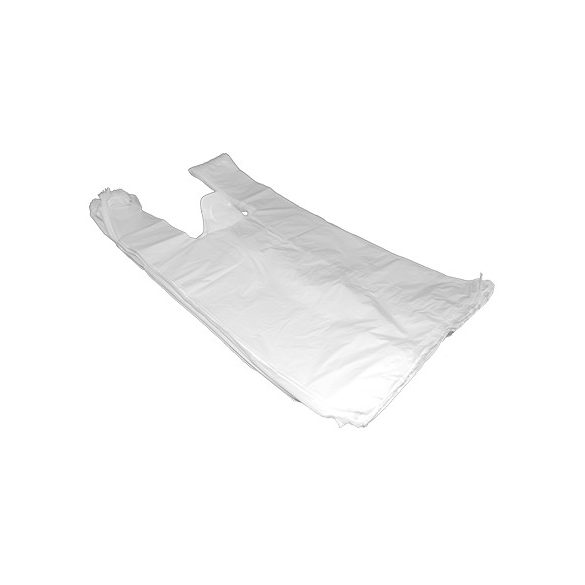 Nylon szatyor 28*49-es fehér 50db-os