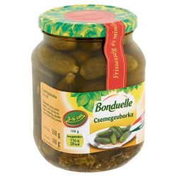 Csemege uborka 3-6cm-es 550g Bonduelle