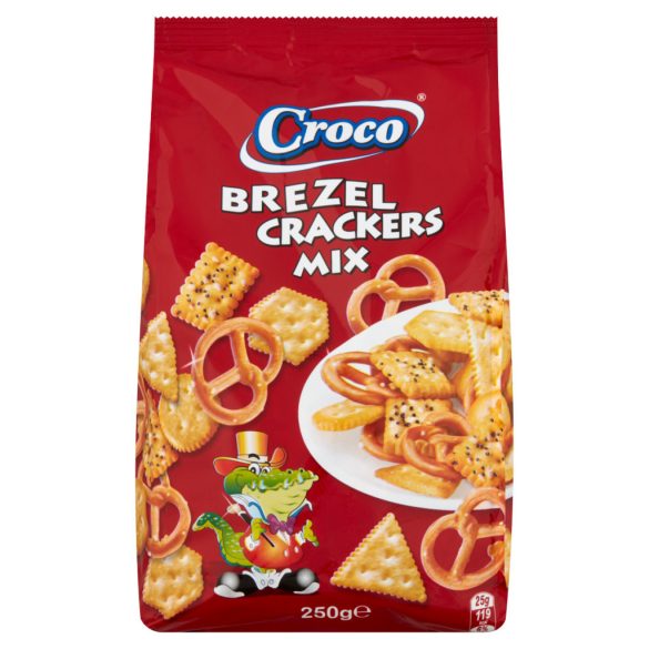 Kréker és Perec Croco- mix 250g (12db/#)