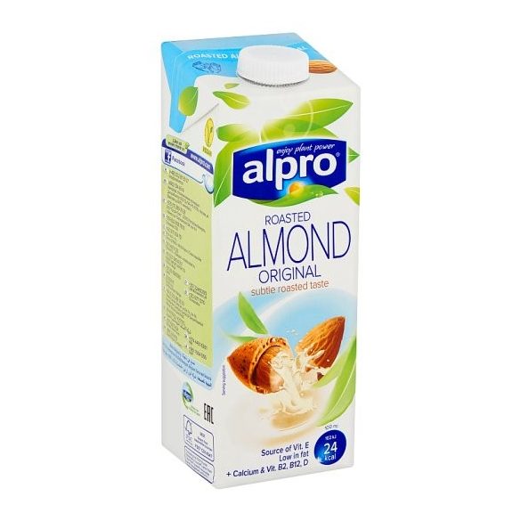 Alpro mandulatej 1l pörköletlen (cukormentes)