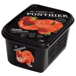 Püré eper 90%  min 1kg Ponthier
