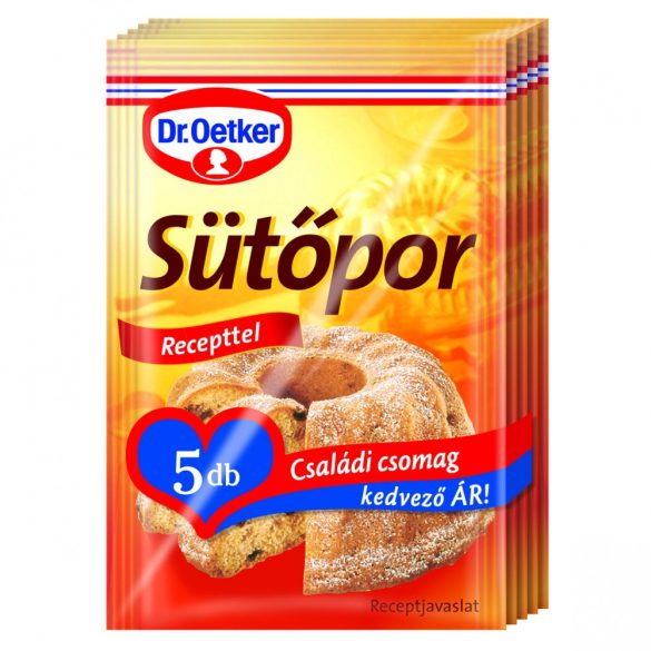 Sütőpor 12g Dr Oetker 5db-os