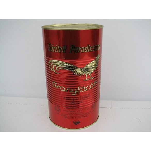 Paradicsompüré 4550g Aranyfácán 28-30%-os