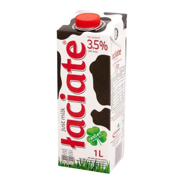Uht 3,5%-os tej 1l kupakos