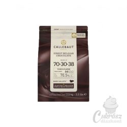 Étcsokoládé pasztilla 2,5kg 70,5% Cellabaut (70-30-38)