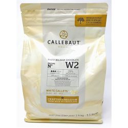 Fehér csokoládé pasztilla 2,5kg 28% Cellabaut (W2)