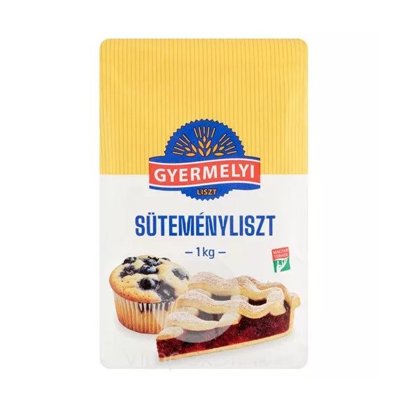 Süteményliszt 1kg Gyermelyi (10db/#)