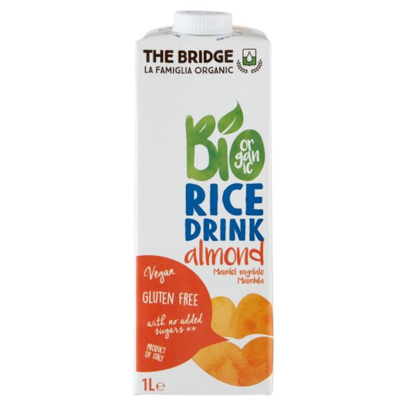 The Bridge BIO mandulás rizsital (gluténmentes) 1000ml (6db/#)