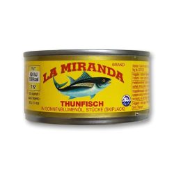 Tonhaltörzs növényi olajban 185g La Miranda 48db/# (1149)