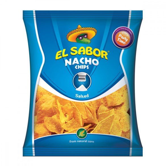 Tortillachips El Sabor 225g sós 