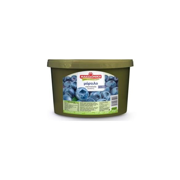 Áfonya lekvár 4000g Makedoniki 