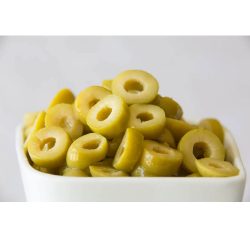 Olívabogyó zöld, szeletelt 3,5kg/1,56kg Huesta (793)