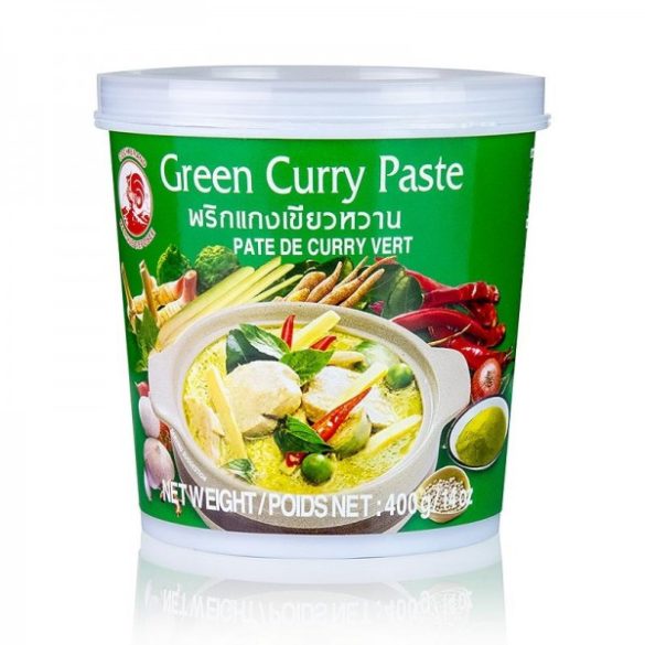 Curry paszta 400g zöld Aroy-D (2024)