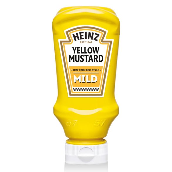 Mustár mild 445g/400ml flakonos Heinz (10db/#)
