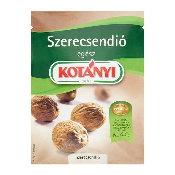 Kotányi szerecsendió egész 9g tasakos