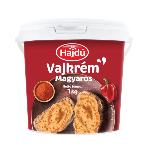 Vajkrém magyaros 1kg Hajdú  