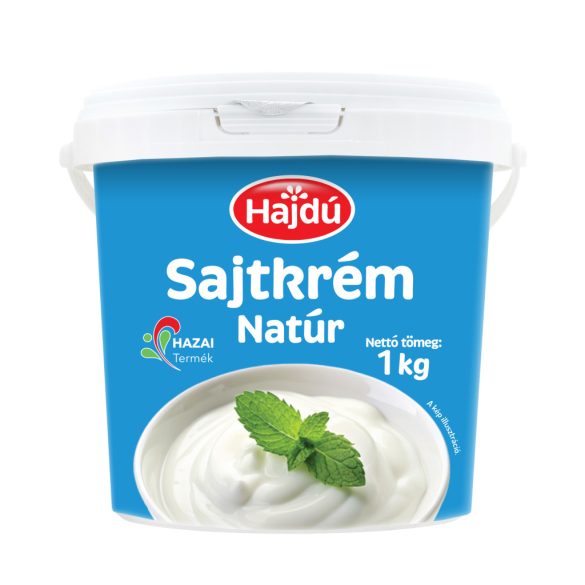 Sajtkrém natúr 1kg Hajdú