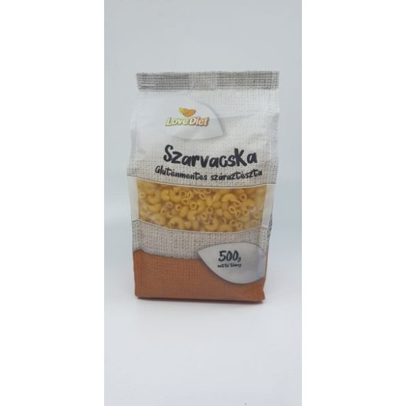 Gluténmentes szarvacska 500g Love Diet