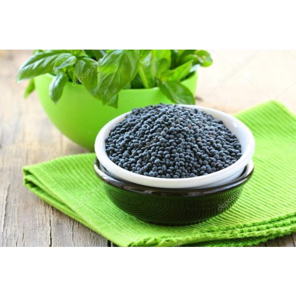 Lencse 500g fekete beluga 