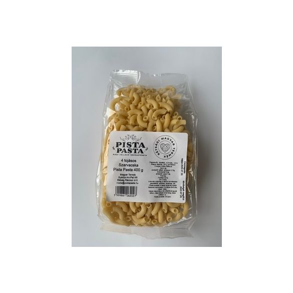 Szarvacska 400g 4tojásos Pista Pasta 