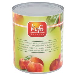 Őszibarack konzerv 850ml/820g/480g Kofa