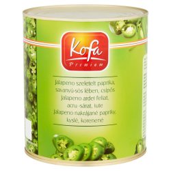 Jalapeno szeletelt 3100ml/2900g/1700g Kofa