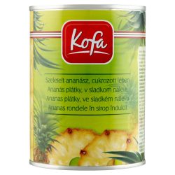 Ananász konzerv körszeletelt 3100ml/3050g/1840g Kofa