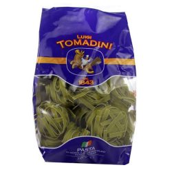 Tagliatelle spenótos 500g Tomadini