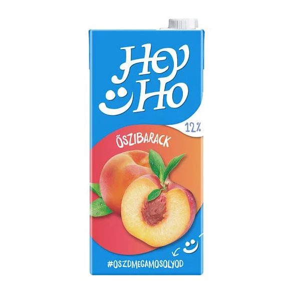 Hey-Ho őszibarack 1l 12% (12db/#) 