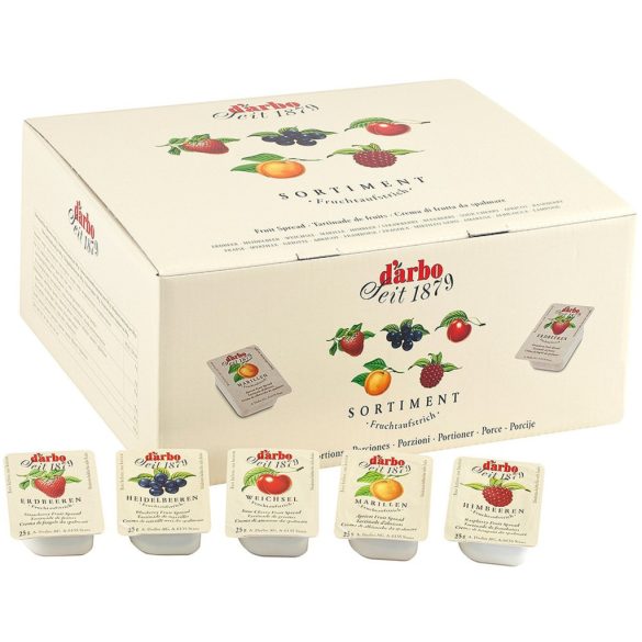 Darbo vegyes minilekvár 20g*100db (Gartenland)